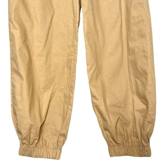 Better Be Women’s High Rise Baggy Joggers With Chain Khaki Tan Size Medium - Picture 6 of 8
